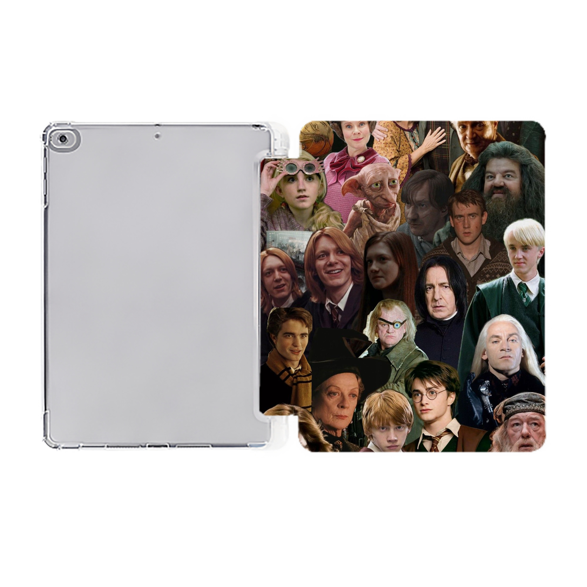 （画像用） Harry Potter ハリー・ポッターシリーズ IPad ケース ペン収納付き 三つ折りスタンド PUレザー×シリコン 対応機種9.5/10.5/10.9インチ